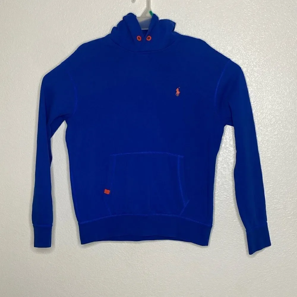 POLO Ralph Lauren Blue Performance Hoodie Size M